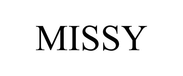 Trademark Logo MISSY