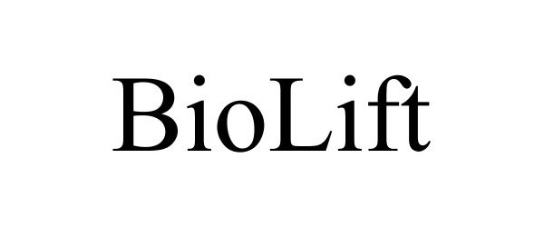 Trademark Logo BIOLIFT