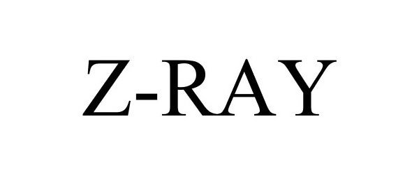 Trademark Logo Z-RAY