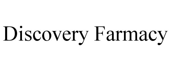 Trademark Logo DISCOVERY FARMACY