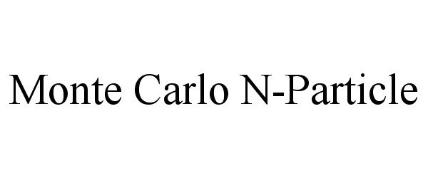 Trademark Logo MONTE CARLO N-PARTICLE