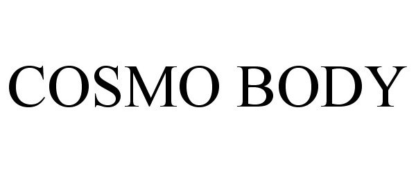 Trademark Logo COSMO BODY