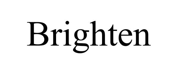 Trademark Logo BRIGHTEN