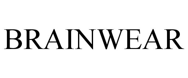 Trademark Logo BRAINWEAR