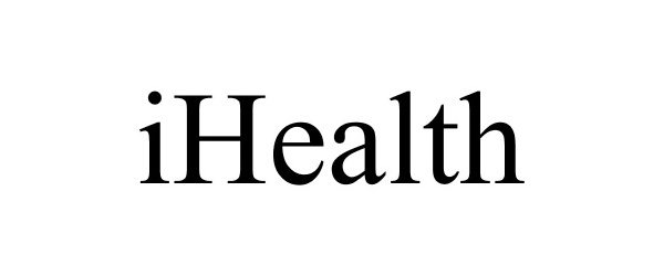 Trademark Logo IHEALTH