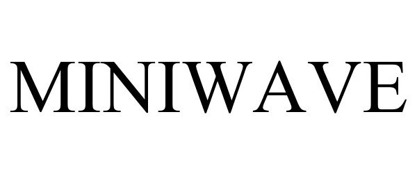 Trademark Logo MINIWAVE