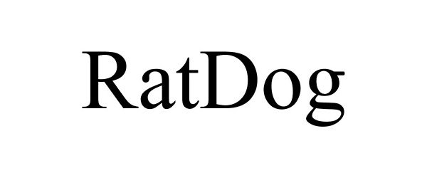Trademark Logo RATDOG