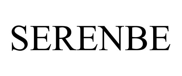 Trademark Logo SERENBE