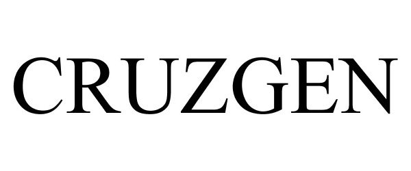 Trademark Logo CRUZGEN