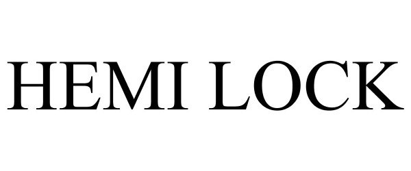 Trademark Logo HEMI-LOCK