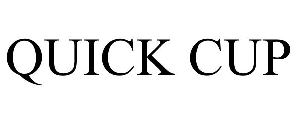 Trademark Logo QUICK CUP