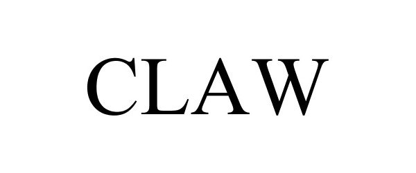 Trademark Logo CLAW