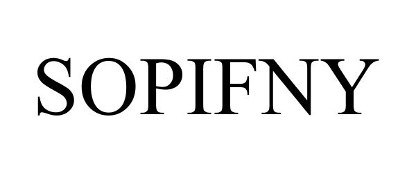 Trademark Logo SOPIFNY