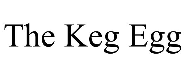 Trademark Logo THE KEG EGG