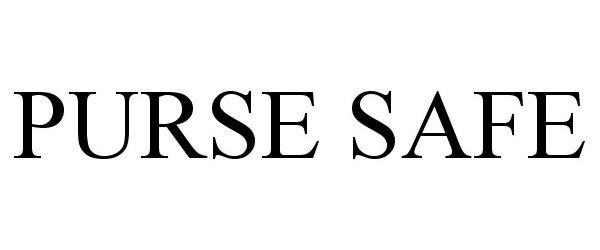 Trademark Logo PURSE SAFE