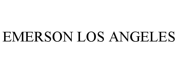  EMERSON LOS ANGELES