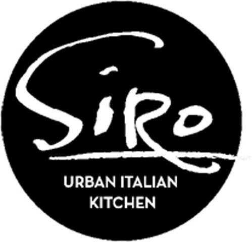 Trademark Logo SIRO URBAN ITALIAN KITCHEN