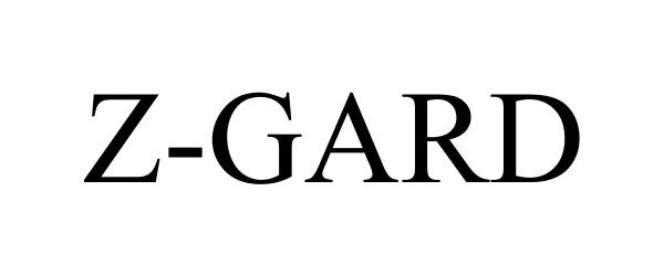 Trademark Logo Z-GARD
