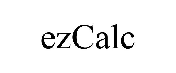 Trademark Logo EZCALC