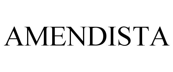Trademark Logo AMENDISTA