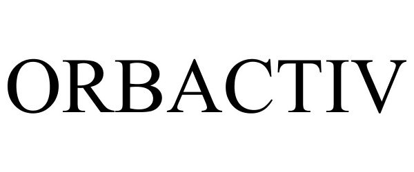 Trademark Logo ORBACTIV