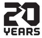 Trademark Logo 20 YEARS
