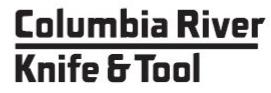  COLUMBIA RIVER KNIFE &amp; TOOL