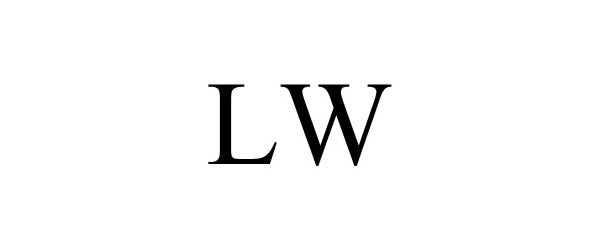 Trademark Logo LW