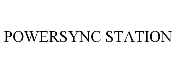 Trademark Logo POWERSYNC STATION