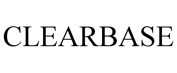 Trademark Logo CLEARBASE