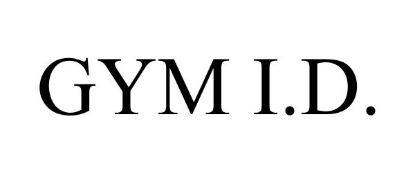 Trademark Logo GYM I.D.
