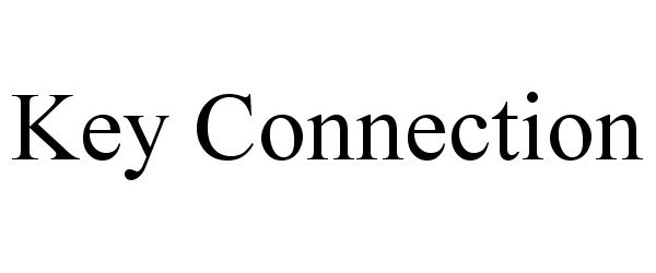 Trademark Logo KEY CONNECTION