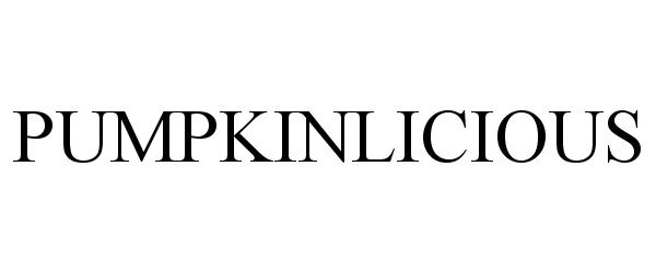 Trademark Logo PUMPKINLICIOUS