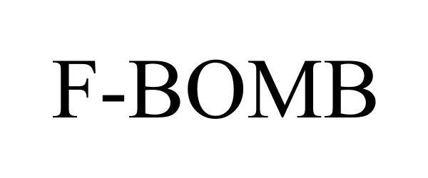 Trademark Logo F-BOMB