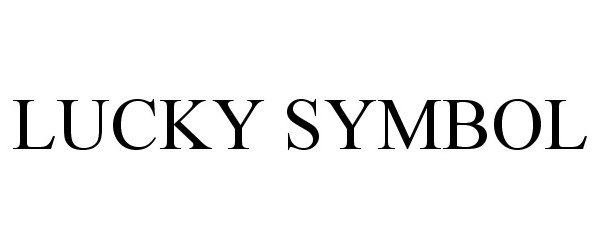Trademark Logo LUCKY SYMBOL