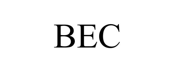 Trademark Logo BEC