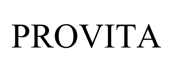 Trademark Logo PROVITA