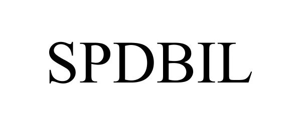 Trademark Logo SPDBIL