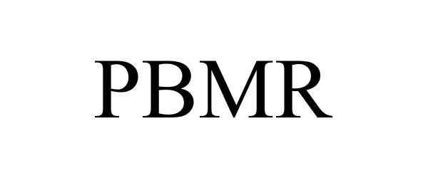 Trademark Logo PBMR