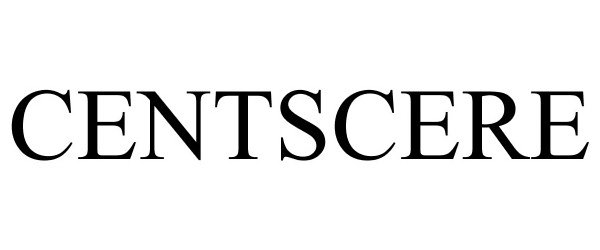 Trademark Logo CENTSCERE
