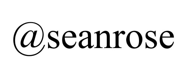 Trademark Logo @SEANROSE