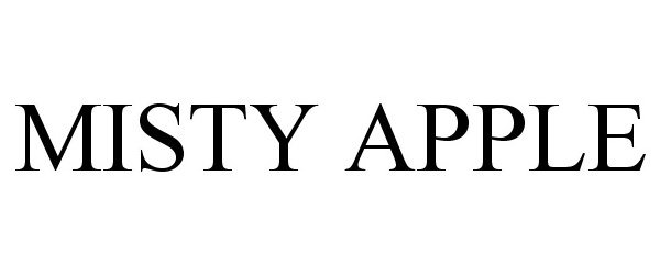 Trademark Logo MISTY APPLE
