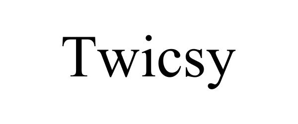 Trademark Logo TWICSY
