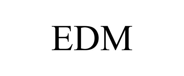 Trademark Logo EDM