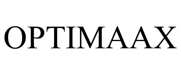 Trademark Logo OPTIMAAX