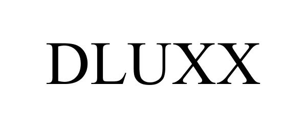 Trademark Logo DLUXX