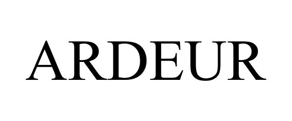 Trademark Logo ARDEUR