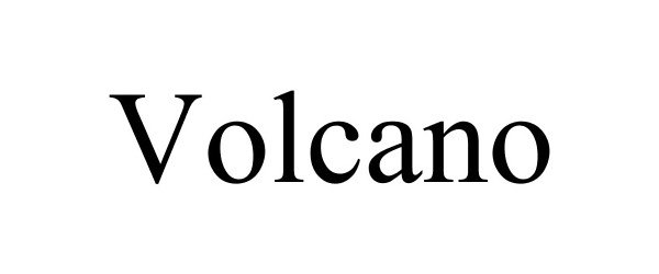 Trademark Logo VOLCANO