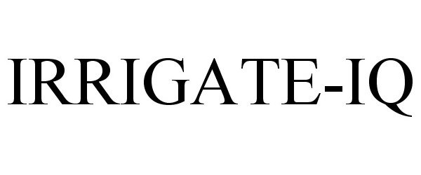  IRRIGATE-IQ