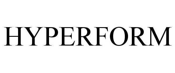 Trademark Logo HYPERFORM
